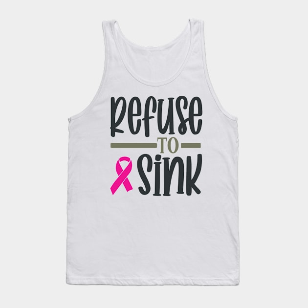 Refuse to Sink Tank Top by Fox1999